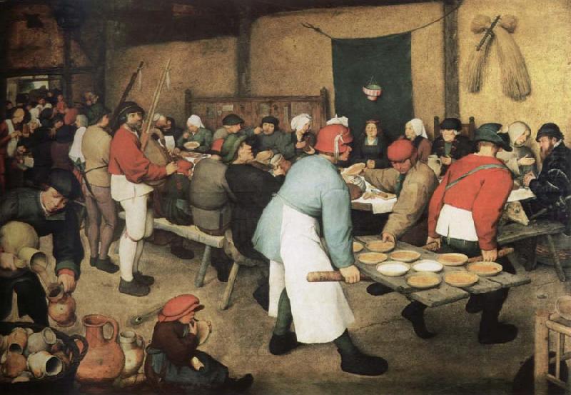 the peasant wedding, Pieter Bruegel